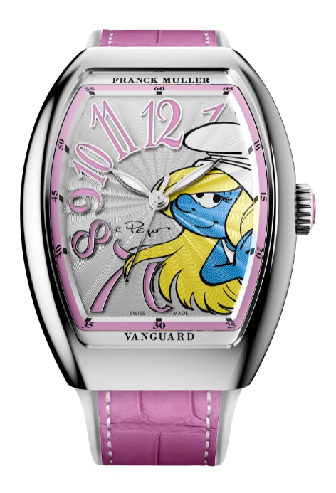 Franck Muller Vanguard Smurfette Replica Watch V 32 SC AT FO SMURFETTE (RS) Franck Muller Vanguard Smurfette Replica Watch V 32 SC AT FO SMURFETTE (RS)